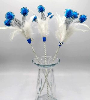 Pompoms på tunneler (25 cm)