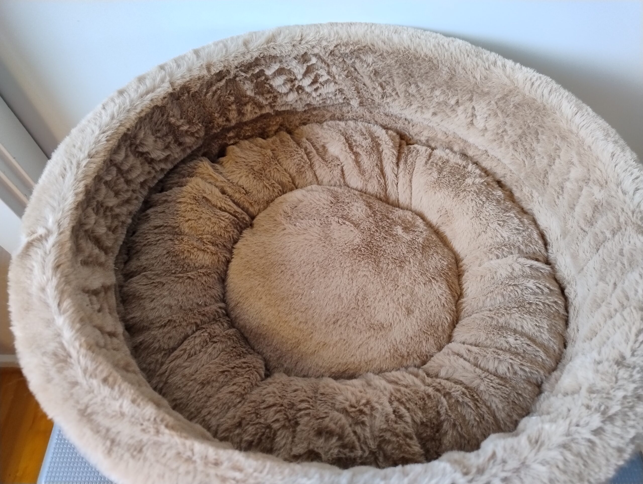 Rund Seng 40 cm - Beige/creme - Billede 2